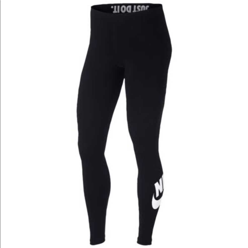 NIKE Womens Leg-a-see Logo Leggings
